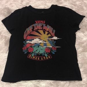 black vans shirt